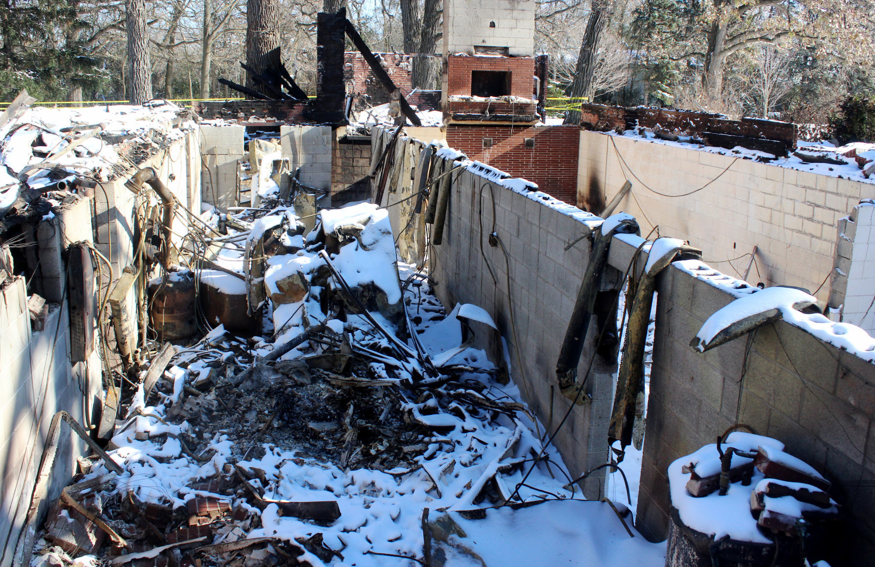 Basement holds the remnants